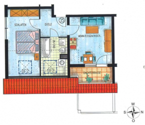 Exklusiv Apartment mit Tiefgarage in Nähe Messe-BMW-Porsche-DHL-Flughafen-Flugzeugwerk der Deutsche Aircraft